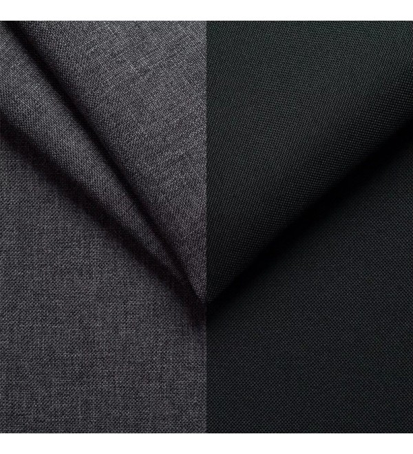 Rozkládací sedací souprava FOLO šedá / černá