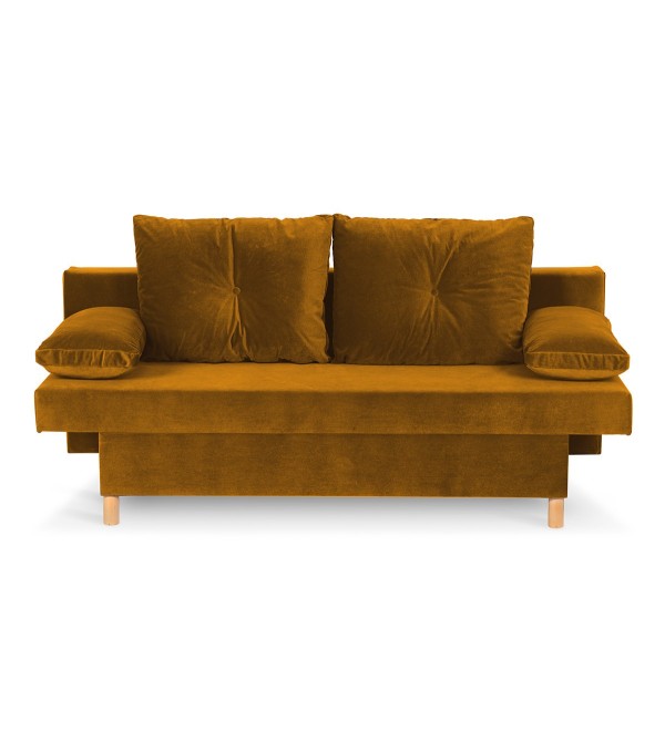 Pohovka ALINA hořčicová