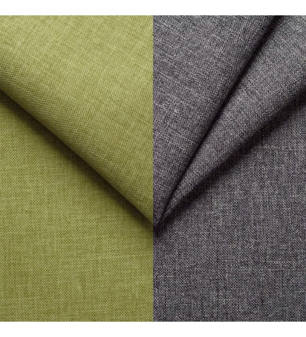 Rohová rozkládací sedačka CELINE zeleno-světlešedá