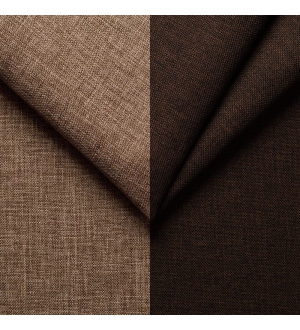 Rohová rozkládací sedačka CELINE světlehnědá-tmavěhnědá