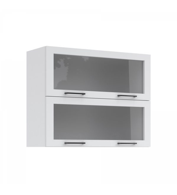 Kuchyňská horní skříňka 70 cm 2x prosklená dvířka SCANDI