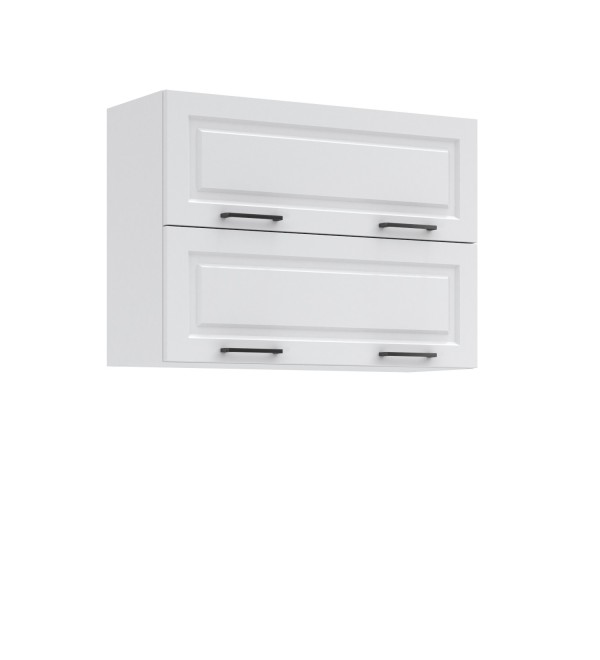 Kuchyňská horní skříňka 80 cm 2x plná dvířka - nízká SCANDI