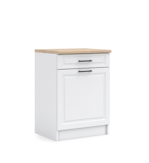 Kuchyňská spodní skříňka 40cm - 1x šuplík 1x dvířka SCANDI