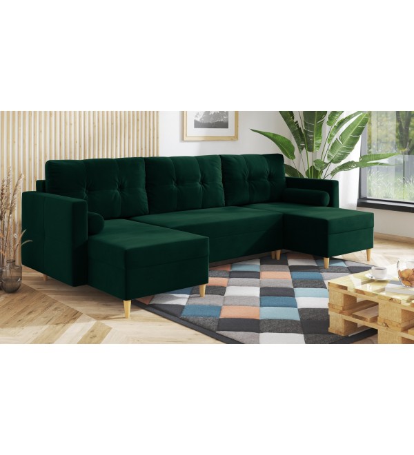 Sedací souprava LORA zelená