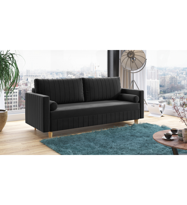 Pohovka rozkládací DENIO šedá