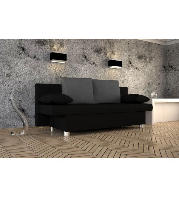 Pohovka SAM černo-šedá