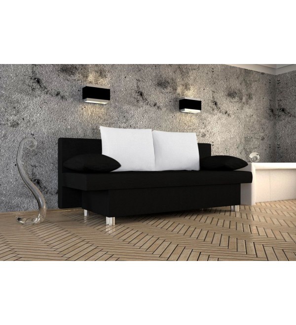 Pohovka SAM černo-bílá