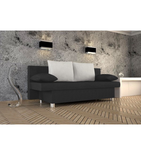 Pohovka SAM šedá-bílá