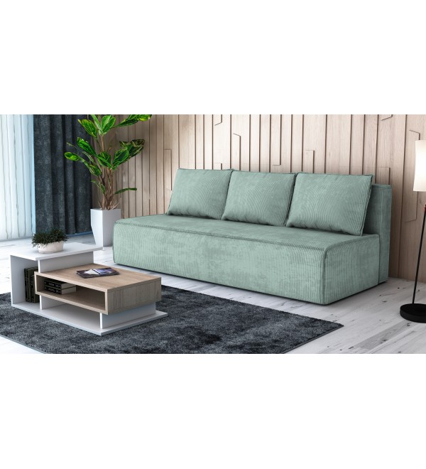 Pohovka FALOM zelená - manšestr